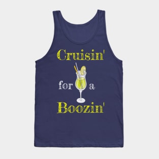Cruisin' for a Boozin' Cruise Ship Tshirt Tank Top